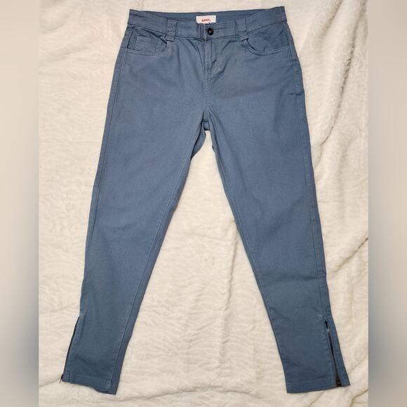 BONGO Ankle Biter Zipper Pants, Captain Blue, Juniors, Size 7 - Picture 1 of 13